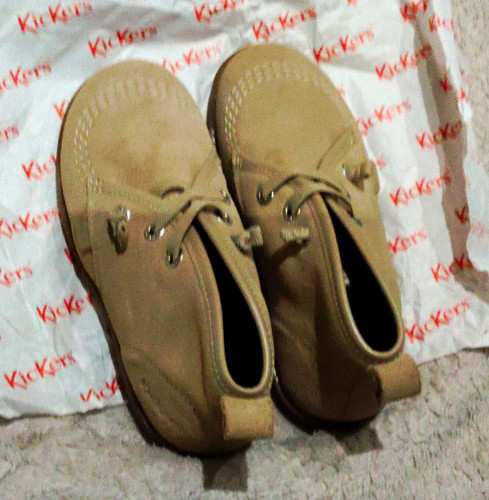 Kickers baby beige - kickers,