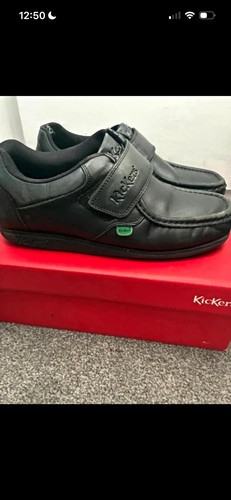 Kickers mens black leather - mens,
