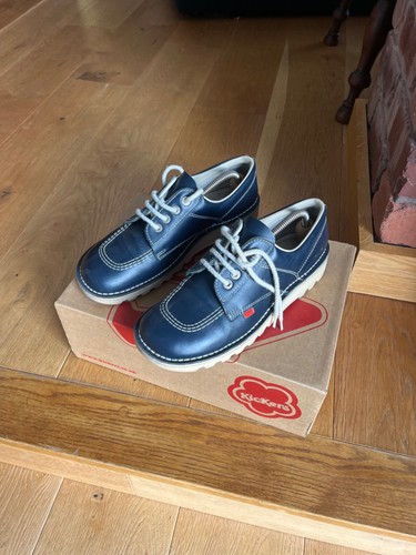 Blue kicker shoes - blue,