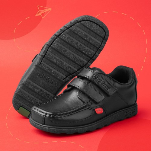 Kickers boys shoes - kickers, black