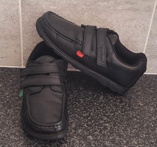 Kickers fragma black - black, leather