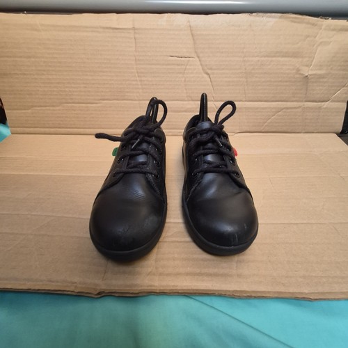 Kickers black leather lace - , up