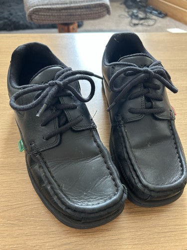 Kickers school shoes black - kickers,