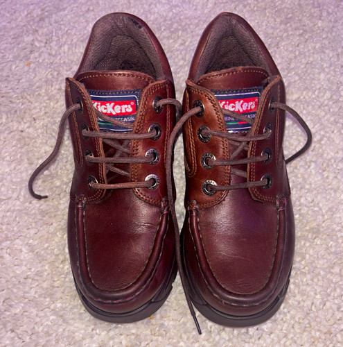 Kickers genuine moccasin brown - kickers,