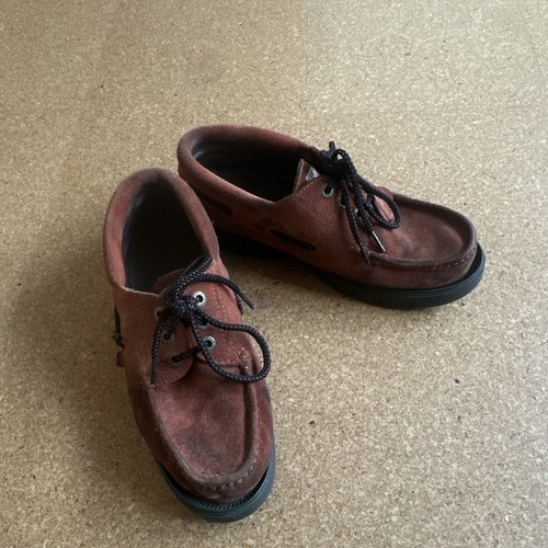 Kickers dark orange suede - kickers,