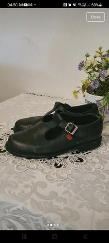 Kickers women black leather - kickers,