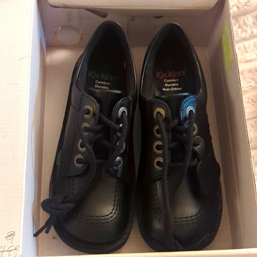 Kickers unisex kids - kickers, black