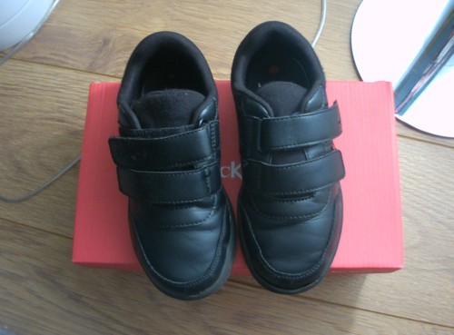 Kickers leather shoes size - leather,