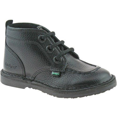Black kickers boots school - boots,