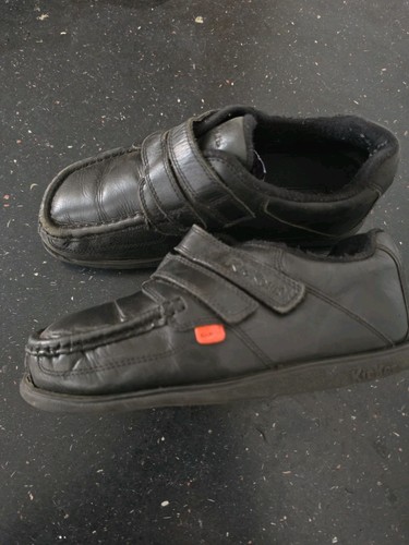 Kickers black school - , shoes