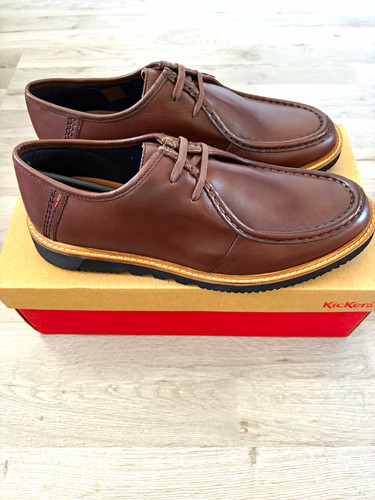 Kickers men brown leather - kickers,
