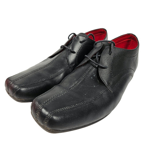 Kickers mens black leather - kickers,