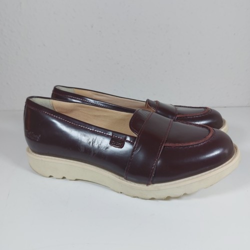 Kickers leather penny - leather, loafer