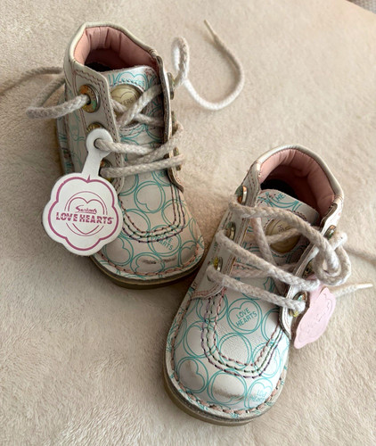 Kids kickers love hearts - kids,