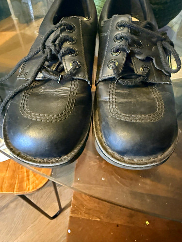 Kickers men black leather - men’s,