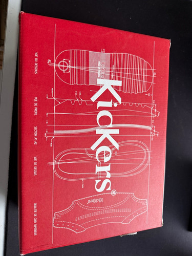Kickers black patent leather - black,